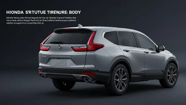 2023 Honda CR-V — Honda CR-V rear door weatherstrip