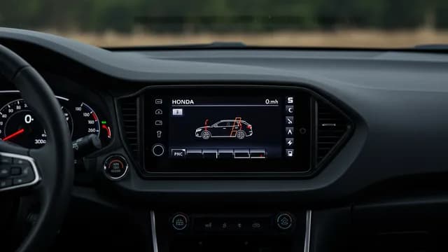 2021 Honda Civic — Honda center display flickering