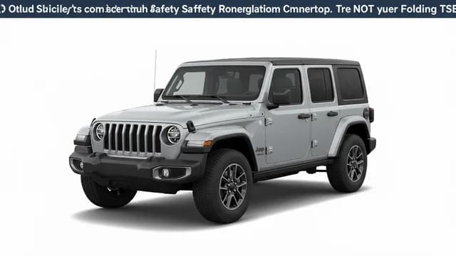 2023 Jeep Wrangler — 2023 Jeep Wrangler folding top