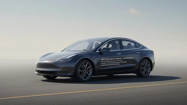 2023 TESLA Model 3 — 2023 TESLA Model 3 manufacturer_communication