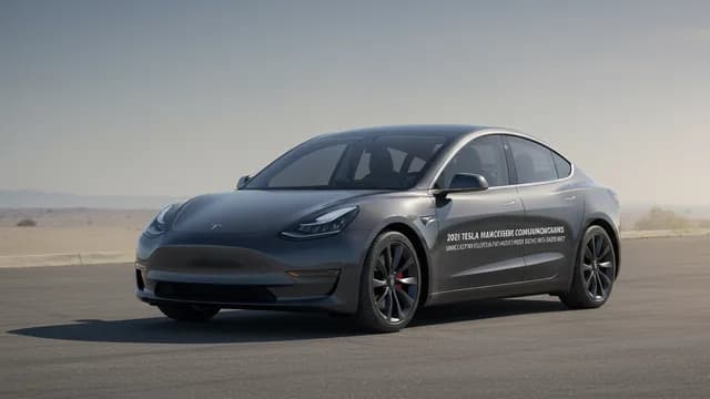 2021 TESLA Model 3 — 2021 TESLA Model 3 manufacturer_communication