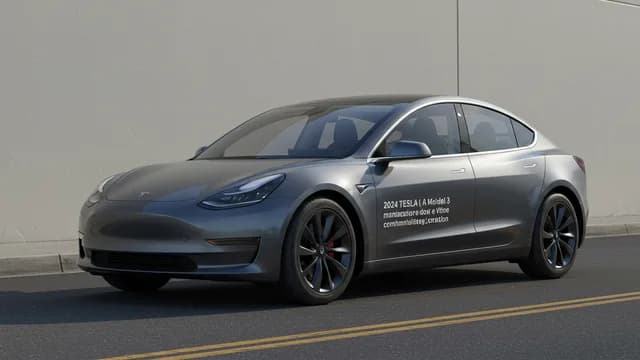 2024 TESLA Model 3 — 2024 TESLA Model 3 manufacturer_communication