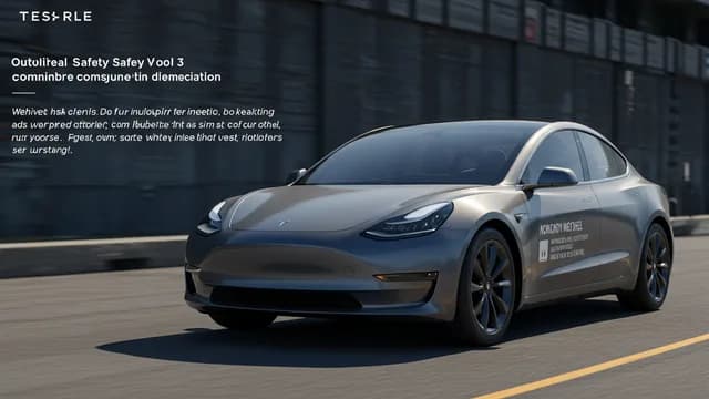 2023 TESLA Model 3 — 2023 TESLA Model 3 manufacturer_communication