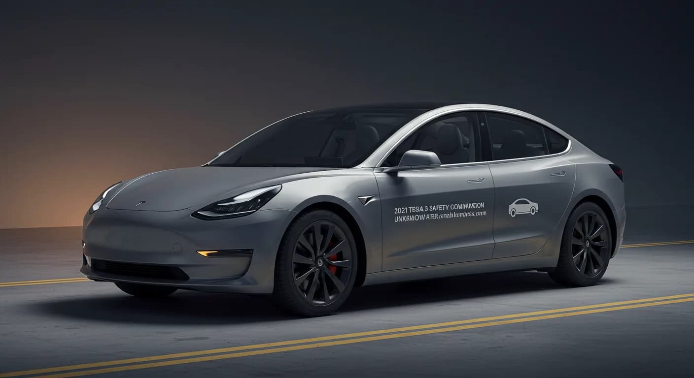 2021 TESLA Model 3 — 2021 TESLA Model 3 manufacturer_communication