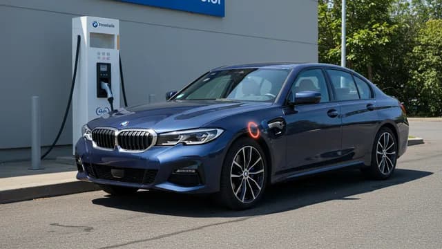2025 BMW 330i — BMW 330i delivery stop