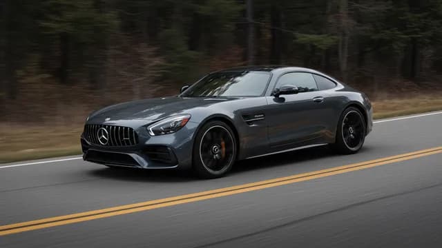 2021 Mercedes-Benz AMG GT — Mercedes-Benz AMG GT steering assist warning