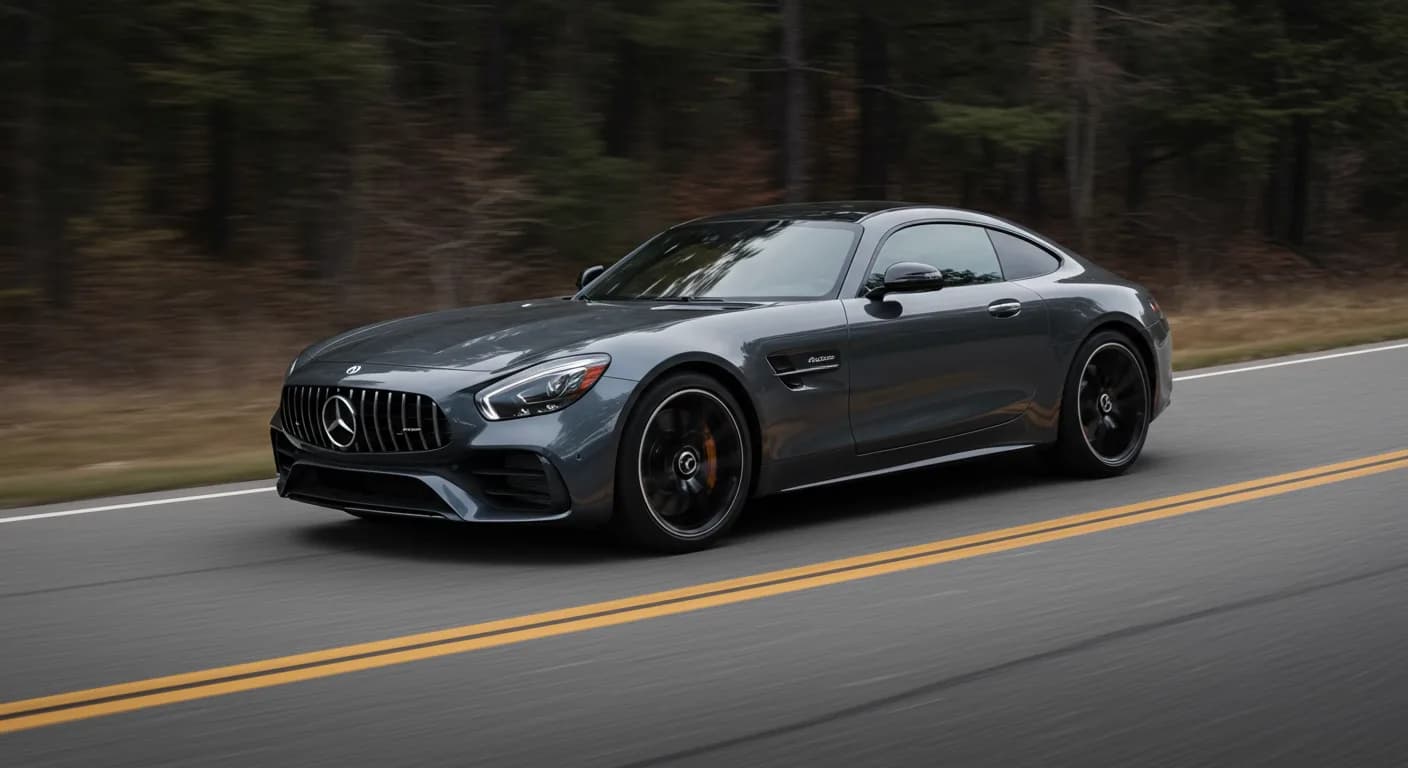 2021 Mercedes-Benz AMG GT — Mercedes-Benz AMG GT steering assist warning