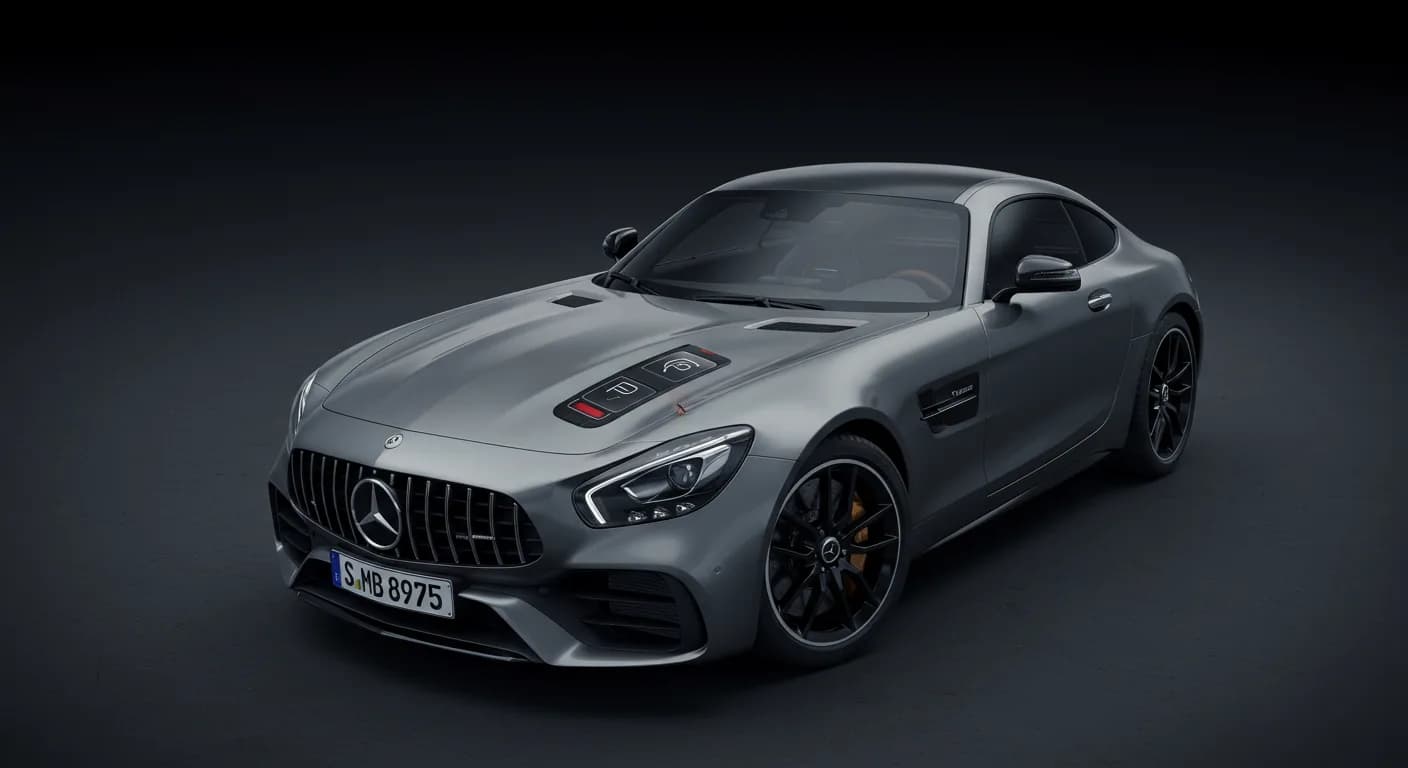 2021 Mercedes-Benz AMG GT — Mercedes-Benz AMG GT P button malfunction