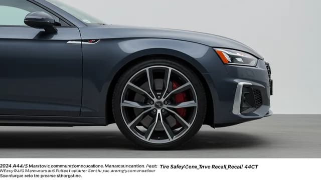2024 Audi A5 — 2024 Audi A5 manufacturer_communication