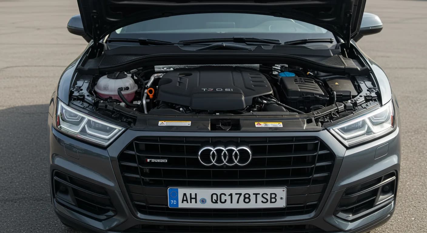 2024 Audi Q5 — Audi Q5 oil residue