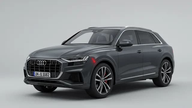 2024 Audi Q8 — Audi quattro tight turn noise