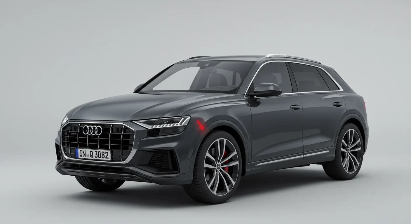 2024 Audi Q8 — Audi quattro tight turn noise