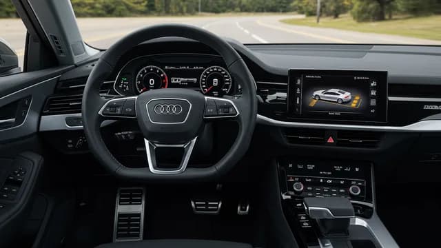 2024 Audi RS e-tron GT — 2024 Audi e-tron GT MMI tile movement
