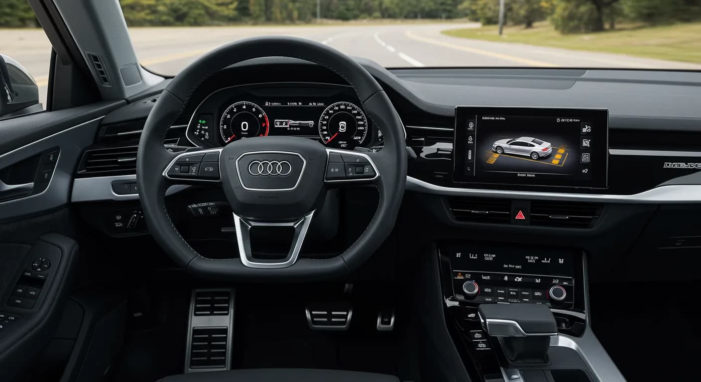 2024 Audi RS e-tron GT — 2024 Audi e-tron GT MMI tile movement