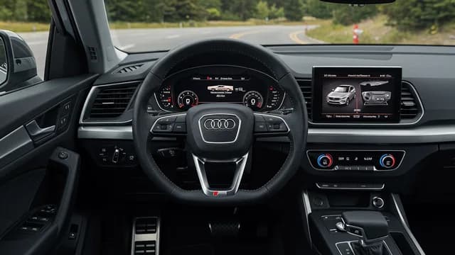 2024 Audi Q5 e — Audi Q5 e instrument cluster warning