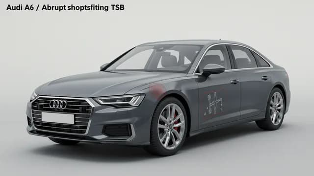 2022 Audi A6 — Audi A6 abrupt shifting