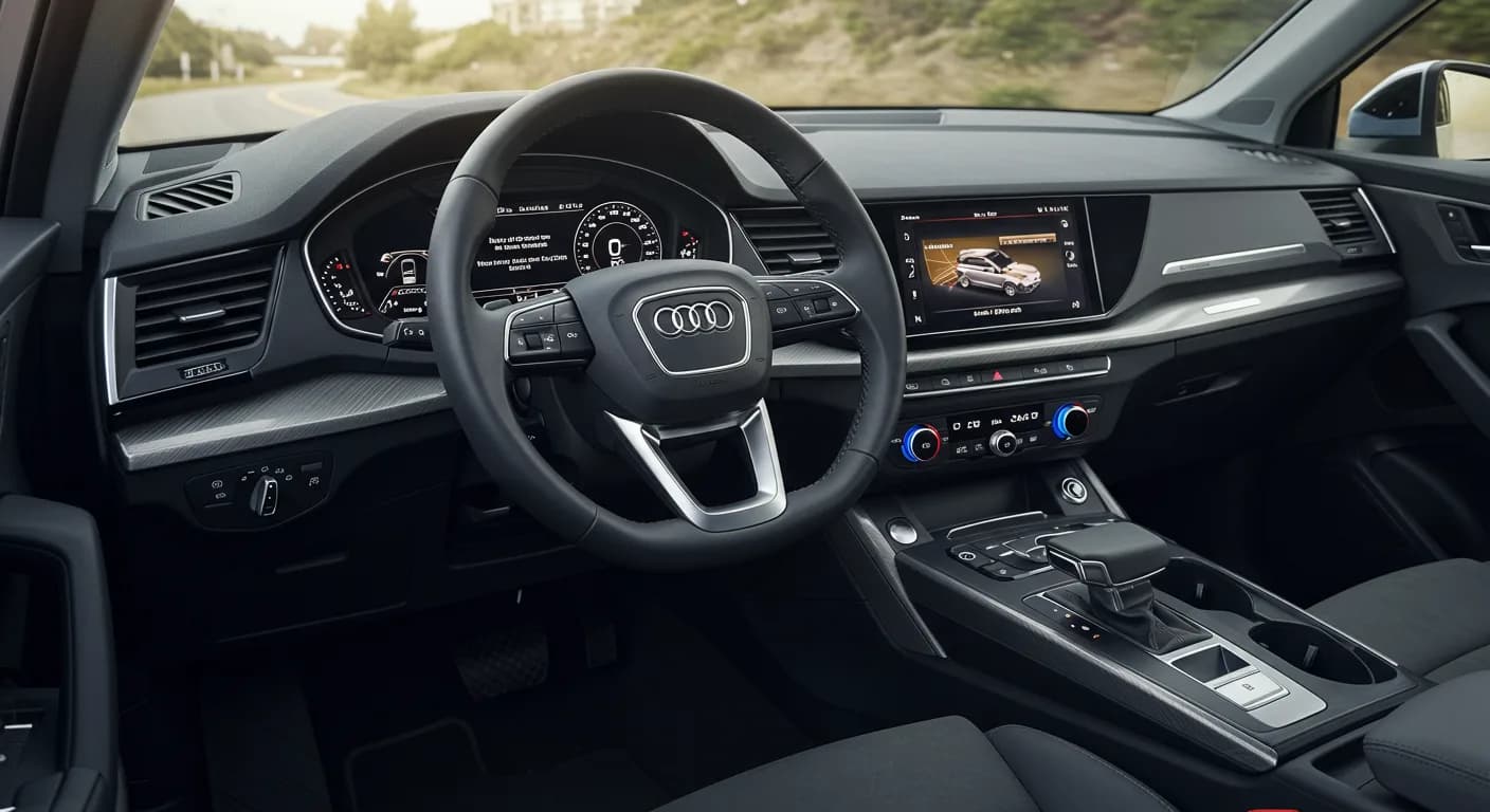 2025 Audi Q5 e — Audi Q5 e warning message