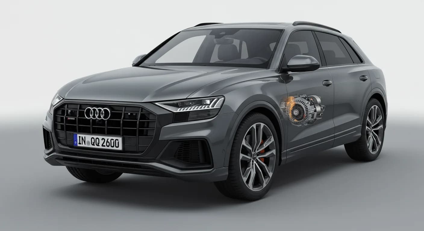 2021 Audi Q8 — Audi Q8 starter-alternator