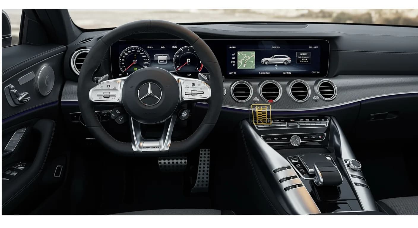 2021 Mercedes-Benz AMG GT — AMG GT 12V battery mount