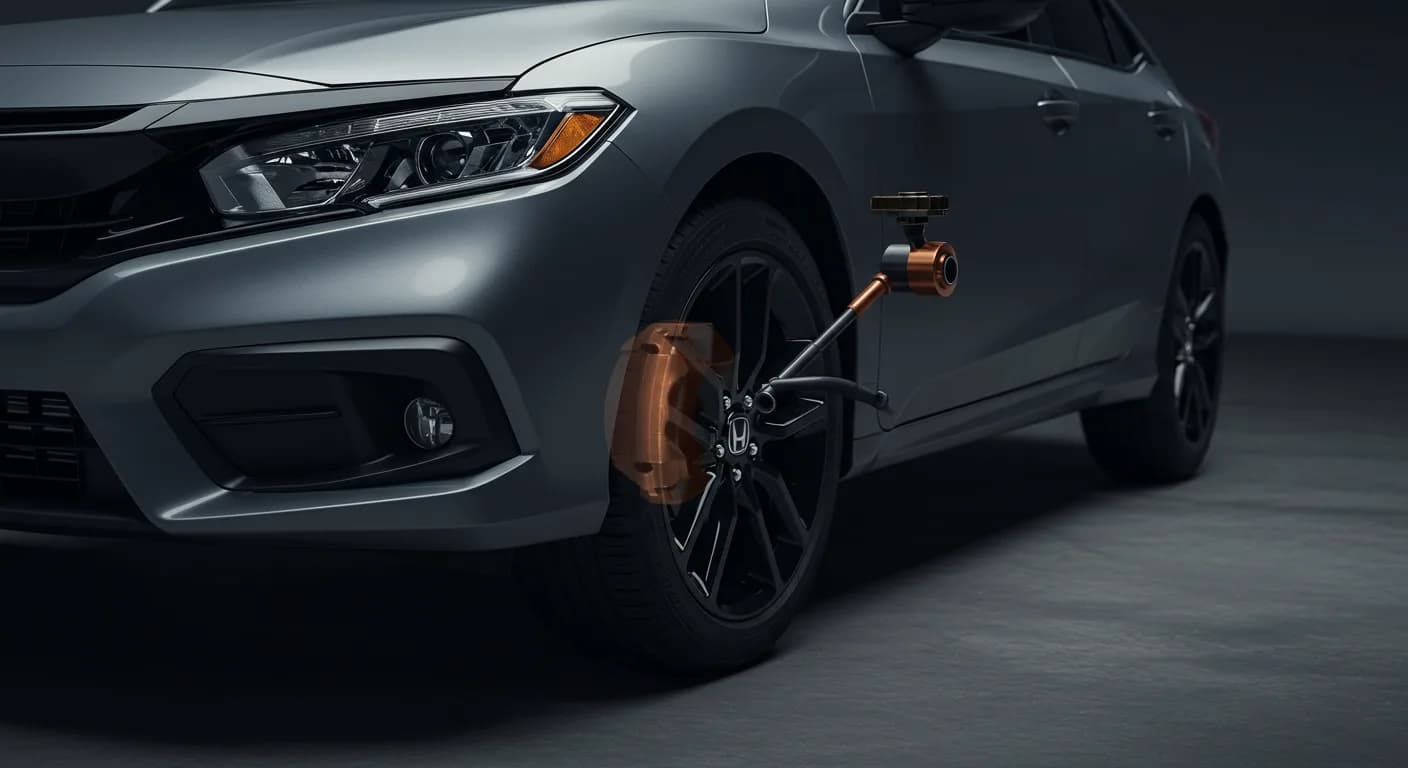 2025 Honda Civic — Honda Civic front damper noise