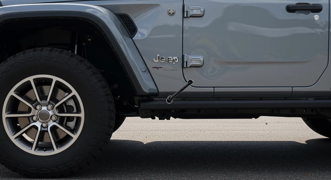 2021 Jeep Wrangler — Jeep Wrangler steering damper part number