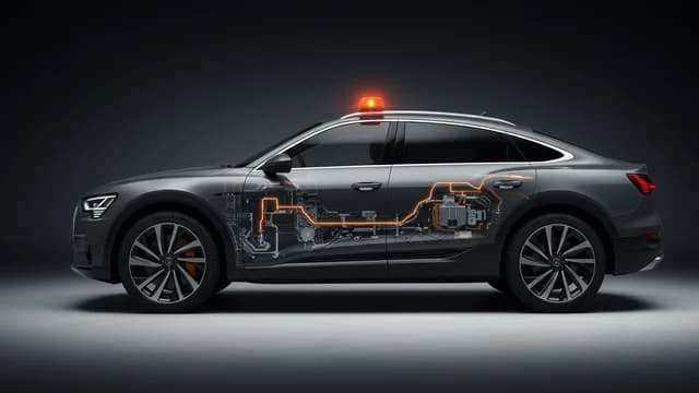2022 Audi e-tron — Audi e-tron suspension fault