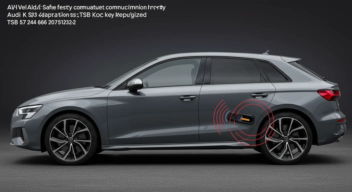 2025 Audi S3 — 2025 Audi S3 key not recognized