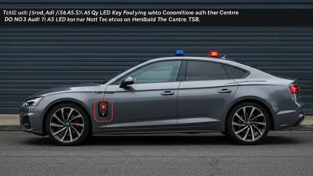 2025 Audi A5 — 2025 Audi A5 key LED