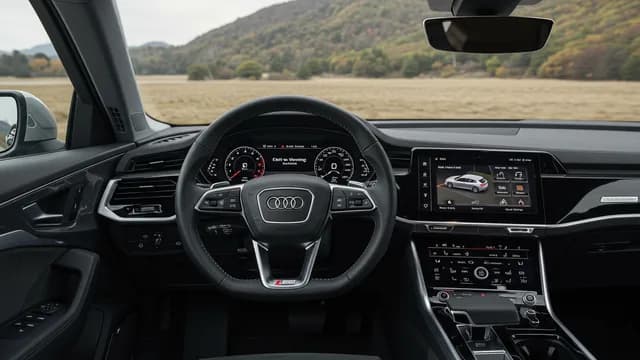 2026 Audi S e-tron GT — Audi e-tron GT exit warning