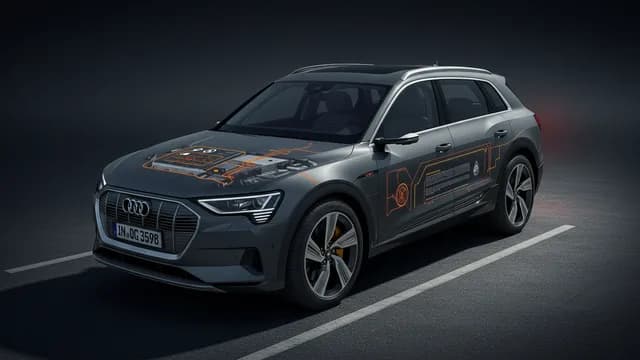 2021 Audi e-tron — Audi e-tron high-voltage battery