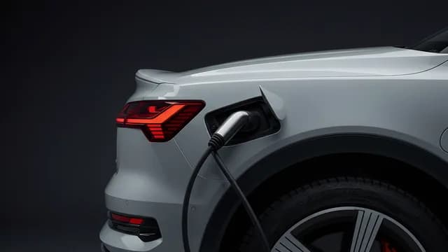 2023 Audi e-tron — Audi e-tron charging door