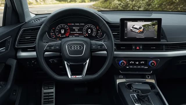 2025 Audi Q5 — 2025 Audi HomeLink buttons