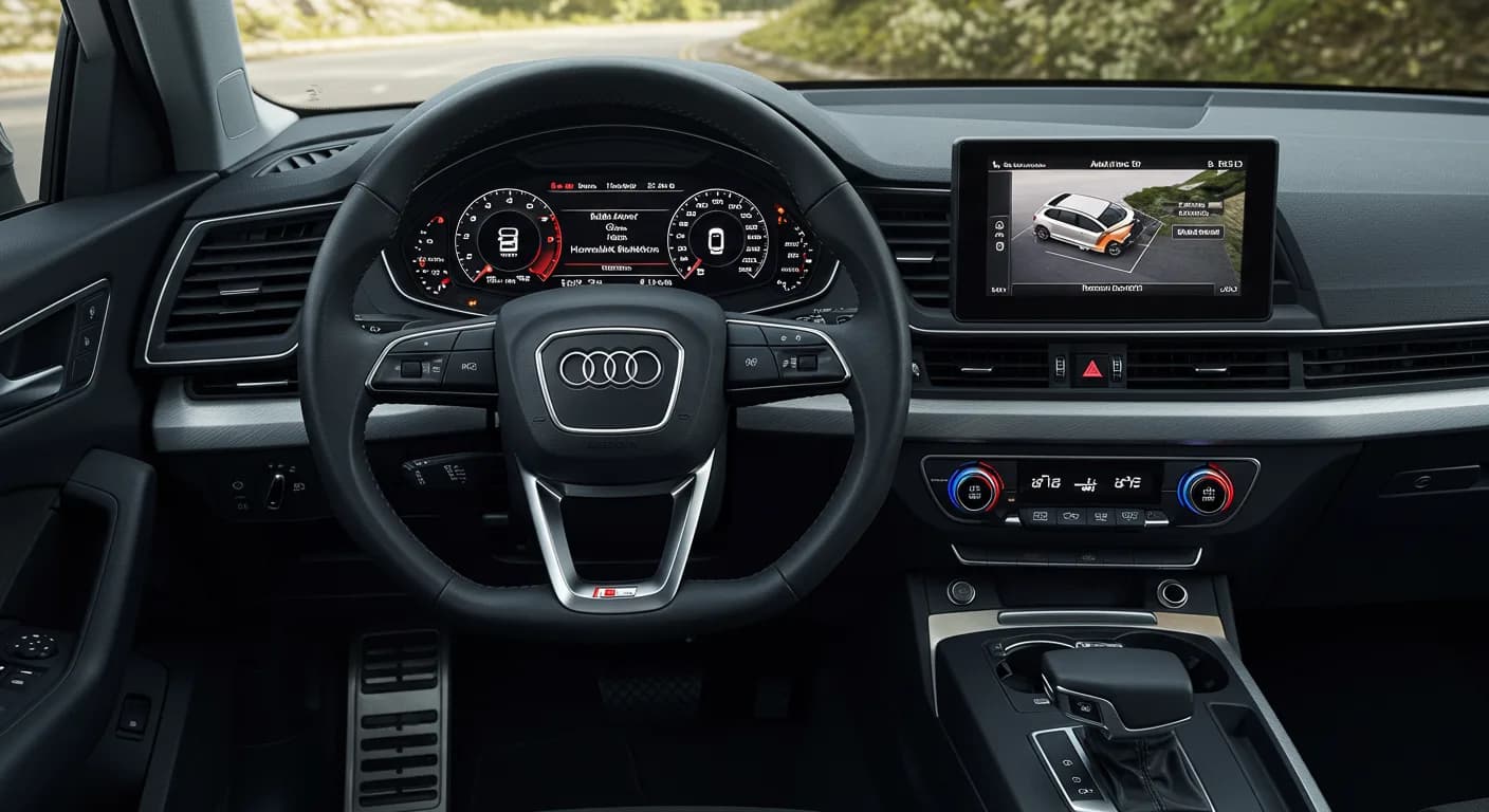 2025 Audi Q5 — 2025 Audi HomeLink buttons