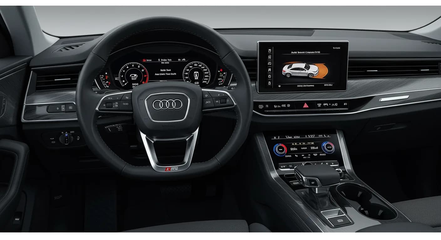 2025 Audi Q8 — Audi remote start anti-theft alarm
