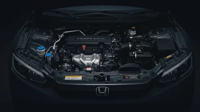 2023 Honda Civic — Honda Civic oil leak