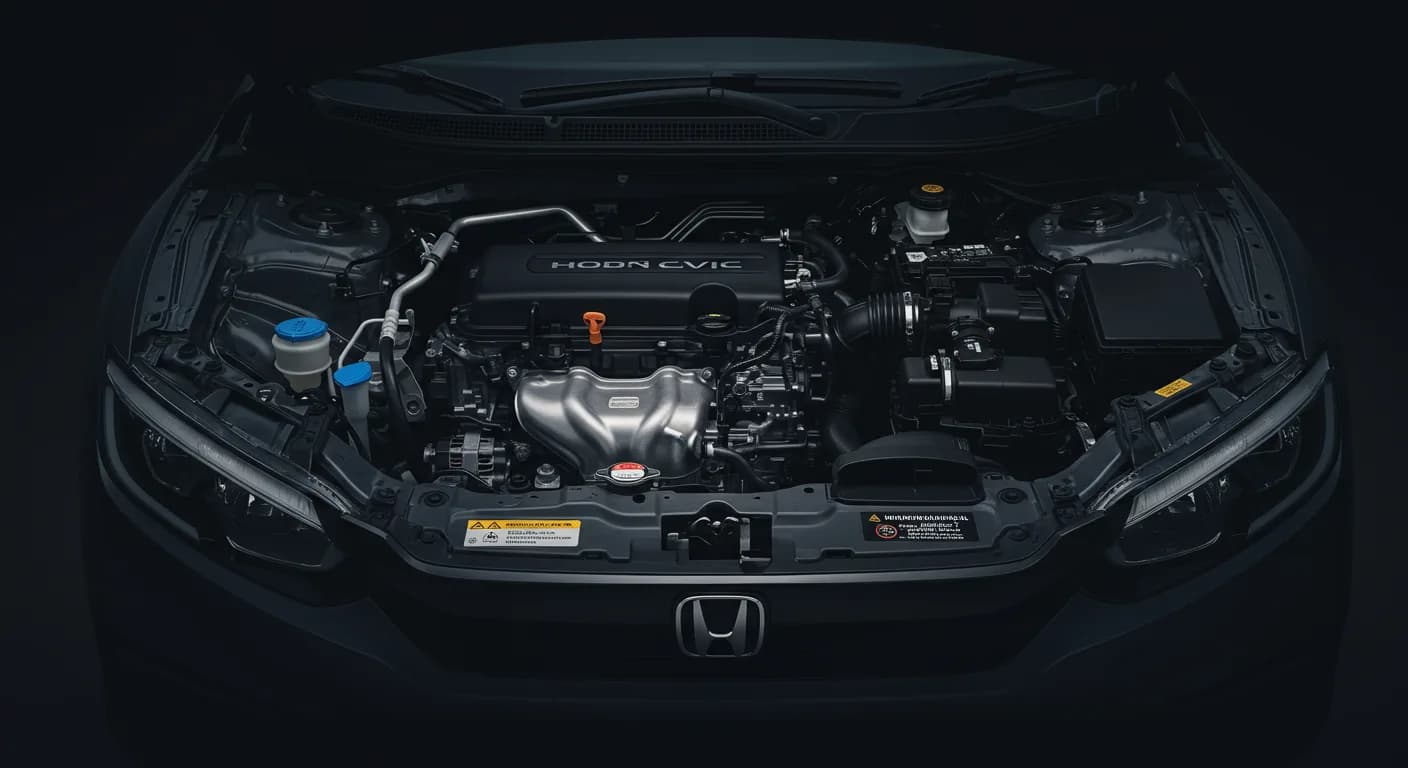 2023 Honda Civic — Honda Civic oil leak