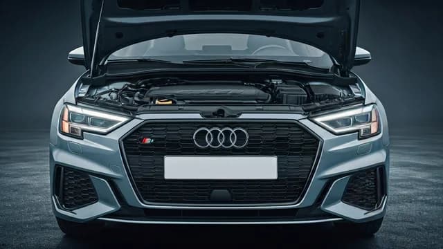2022 Audi S3 — Audi S3 radiator blind fault