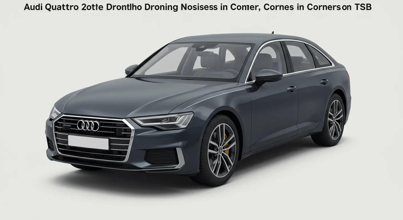 2023 Audi A6 — Audi Quattro droning noises