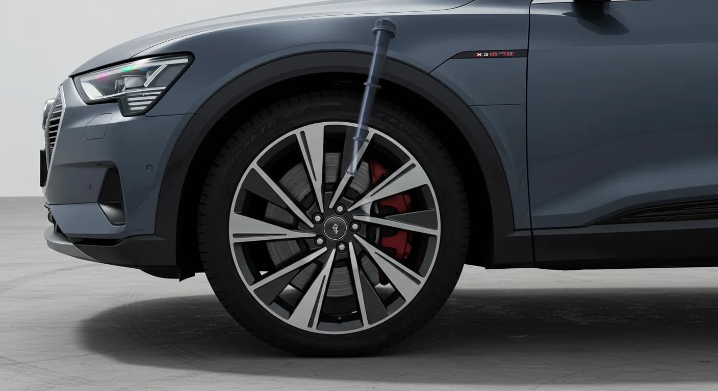 2022 Audi e-tron — Audi e-tron suspension fault