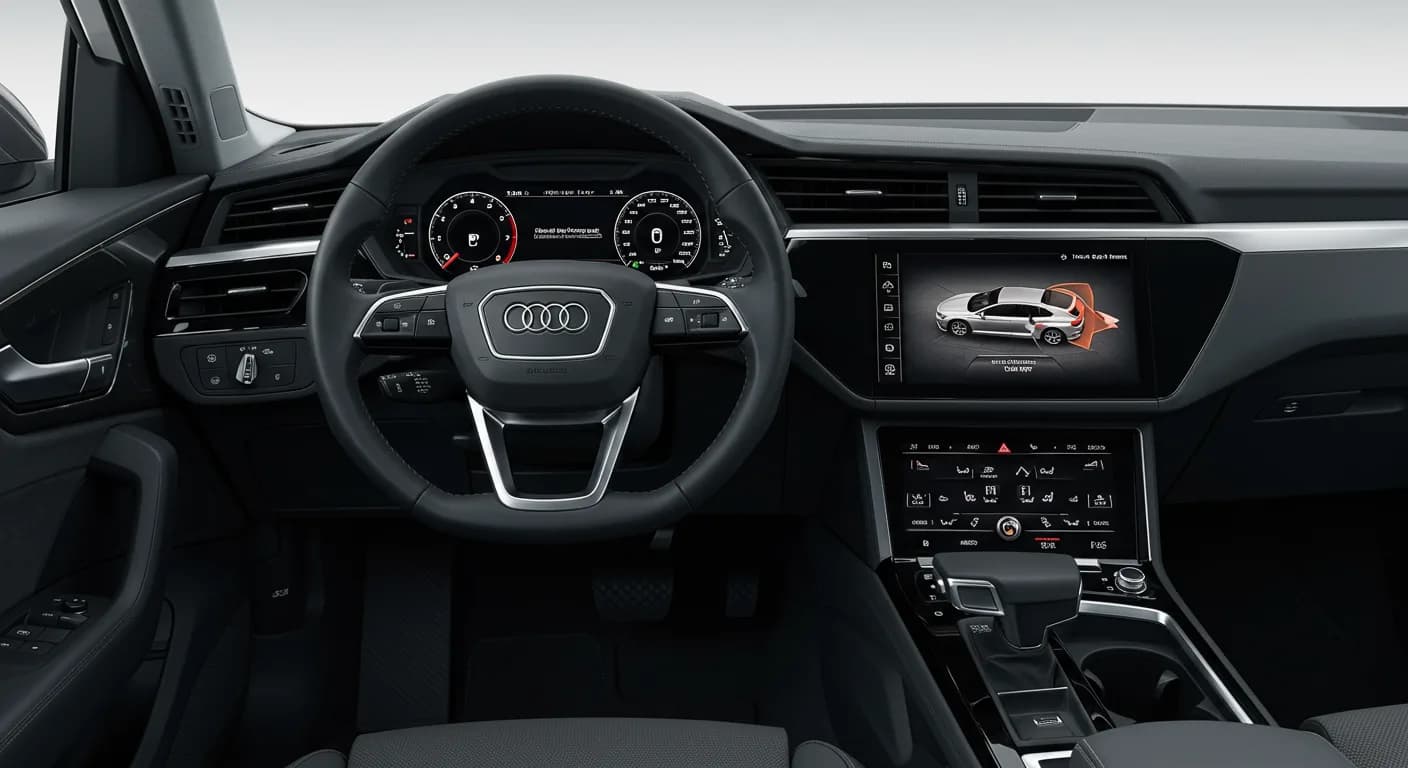 2023 Audi e-tron — 2023 Audi e-tron MIB3 blower setting