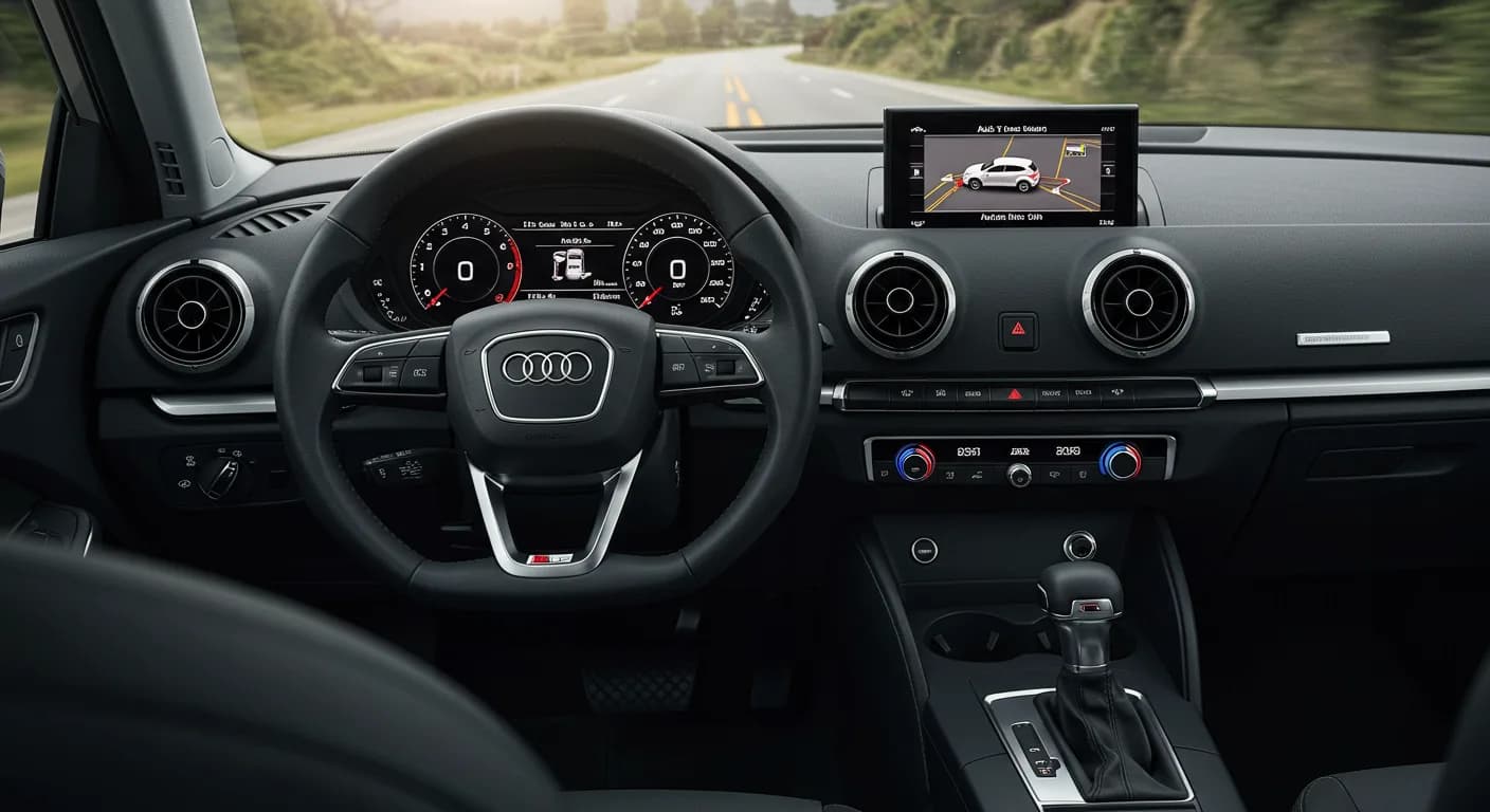 2022 Audi A3 — Audi A3 radiator blind fault