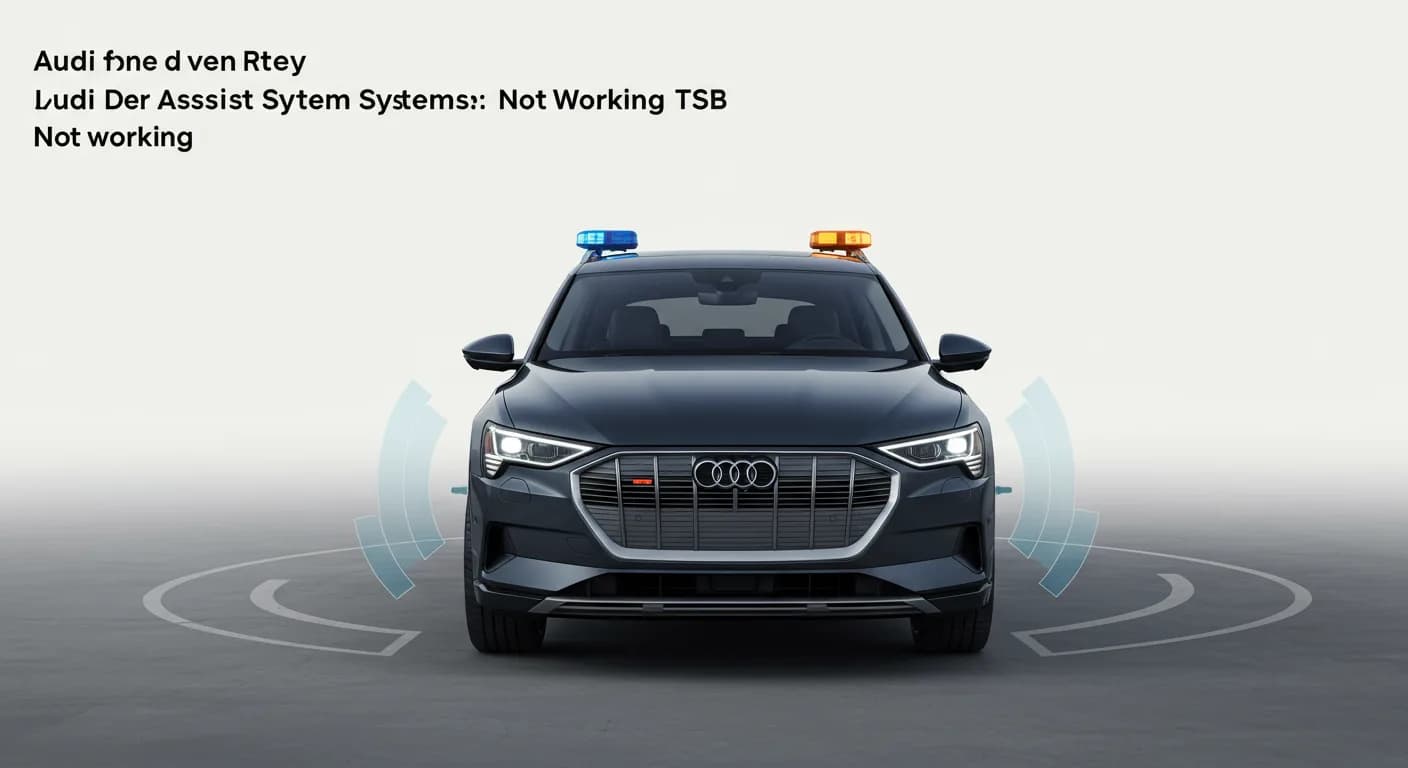2021 Audi e-tron — Audi driver assist systems not working