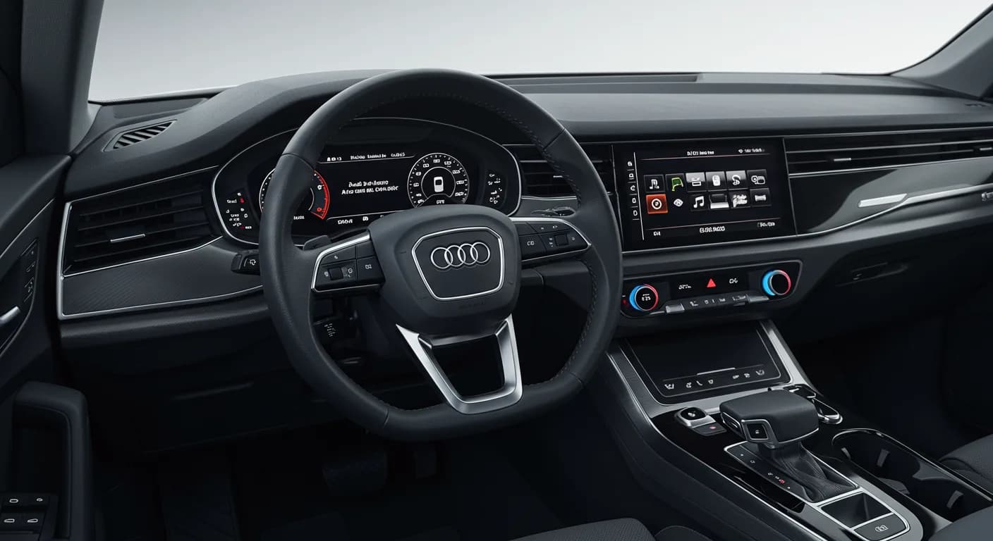 2022 Audi Q8 — Audi instrument cluster fault B200049
