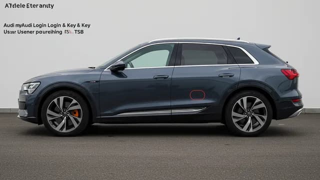 2021 Audi e-tron — Audi myAudi login not working