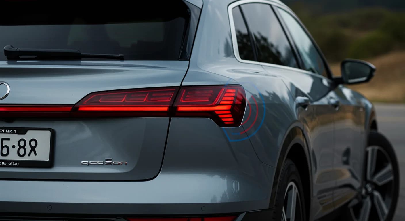 2021 Audi e-tron — Audi e-tron camera washer
