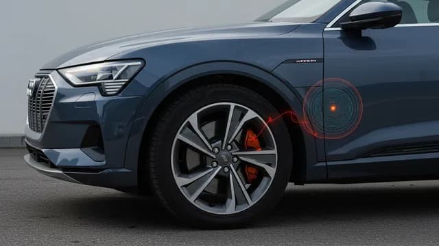 2021 Audi e-tron — Audi e-tron steering wheel heating