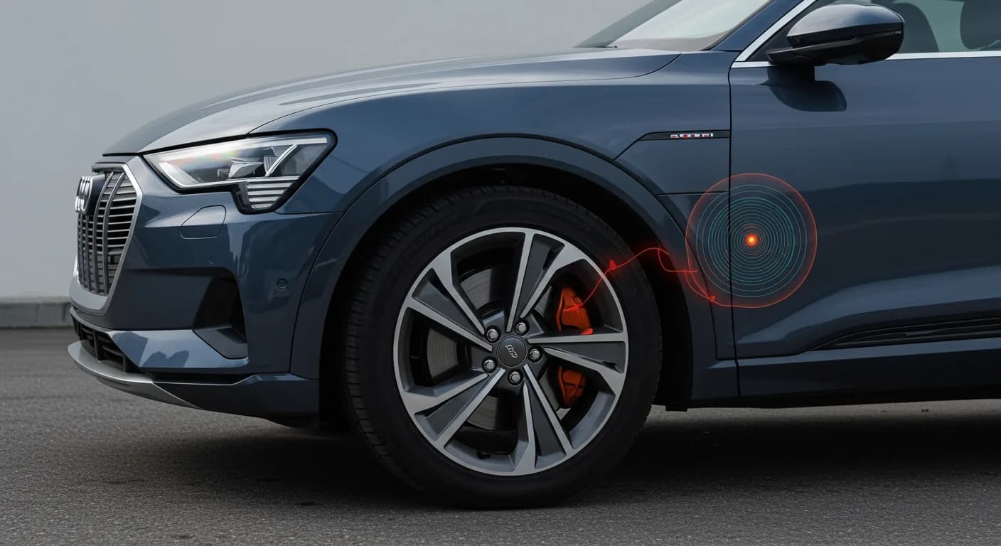 2021 Audi e-tron — Audi e-tron steering wheel heating