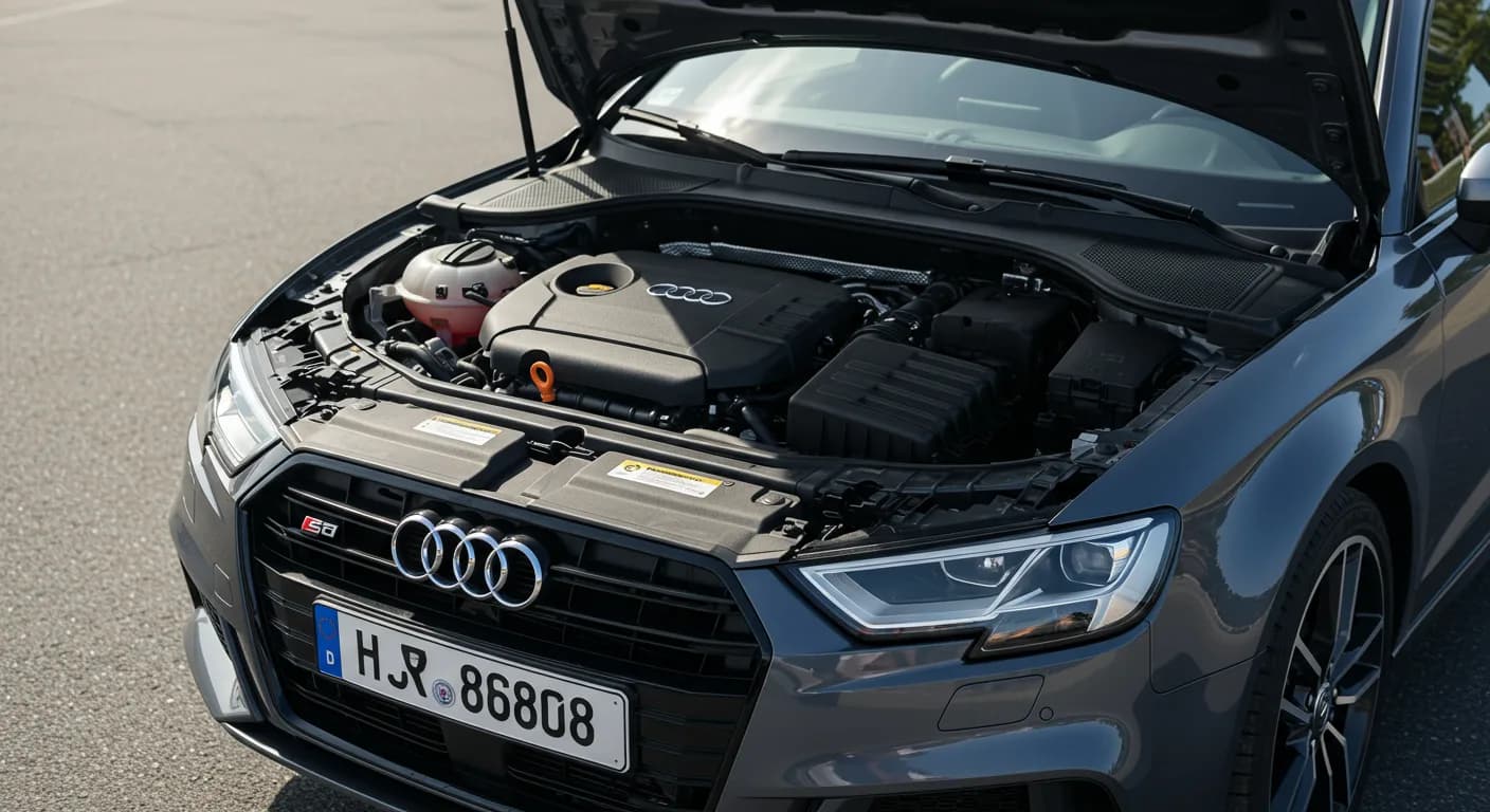 2025 Audi S3 — Audi S3 engine warning lamp