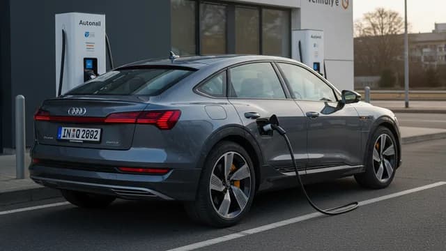 2022 Audi e-tron — Audi e-tron AX2 battery test