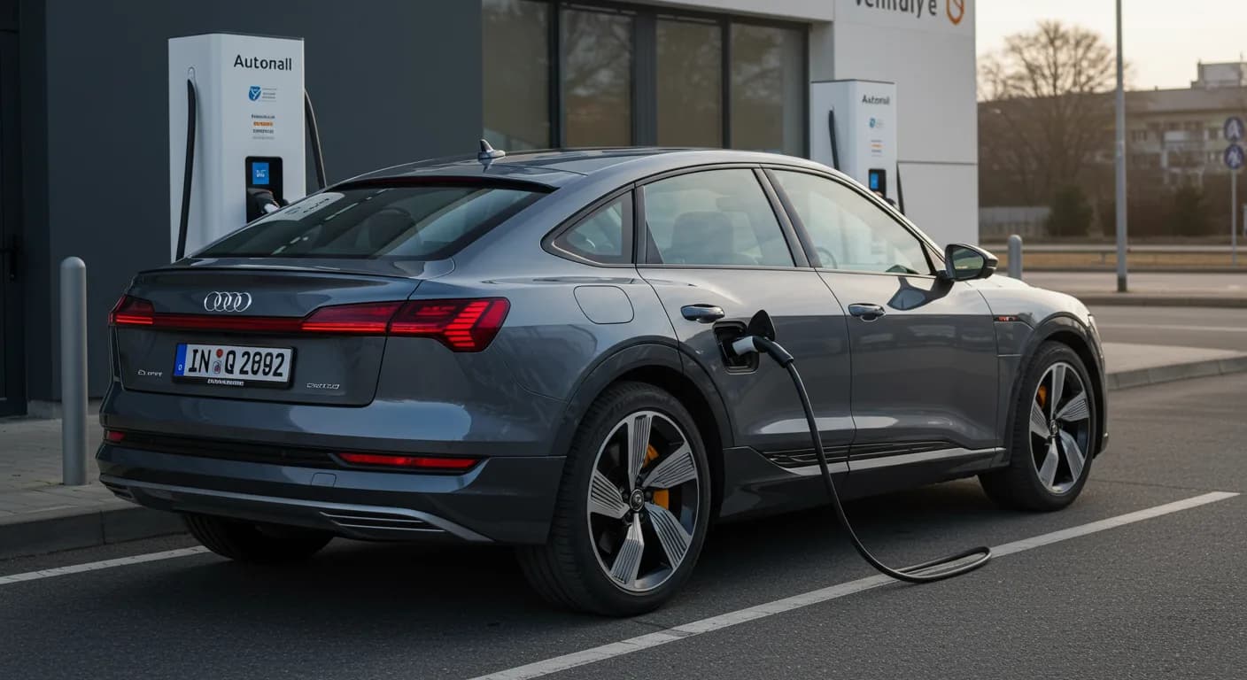 2022 Audi e-tron — Audi e-tron AX2 battery test